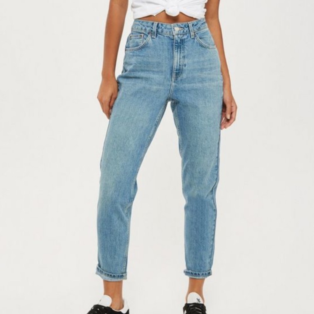Topshop Moto Vintage Mom Jeans
